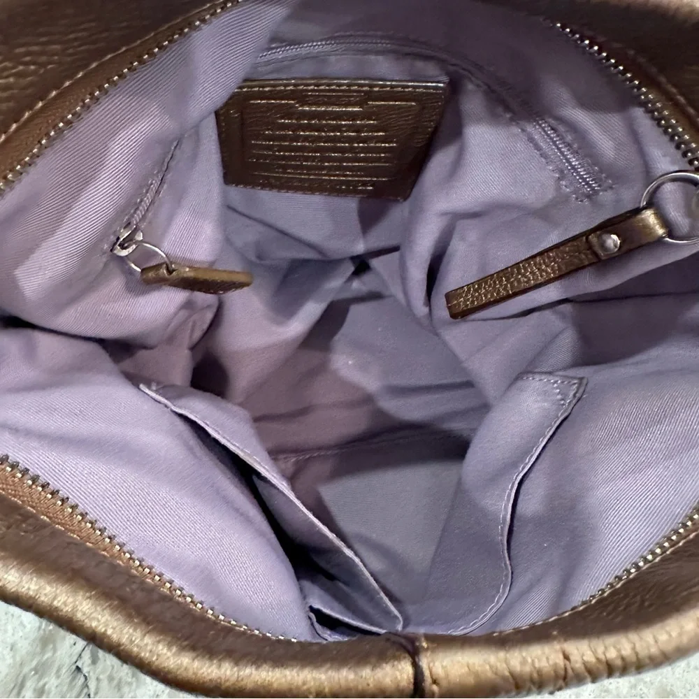 COACH Convertible Chain Duffel in Bronze, Style F19722